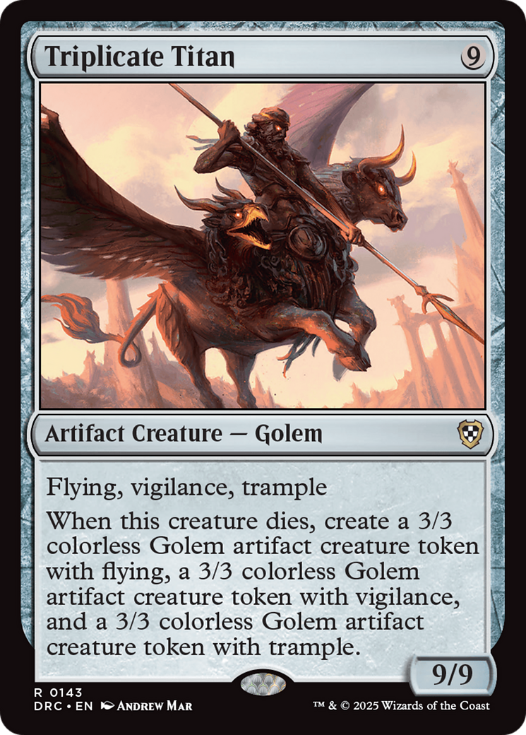 Triplicate Titan (-143) - Commander: Aetherdrift