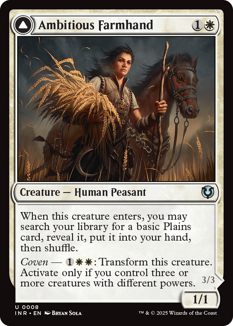 Ambitious Farmhand (-008) - Innistrad Remastered Foil