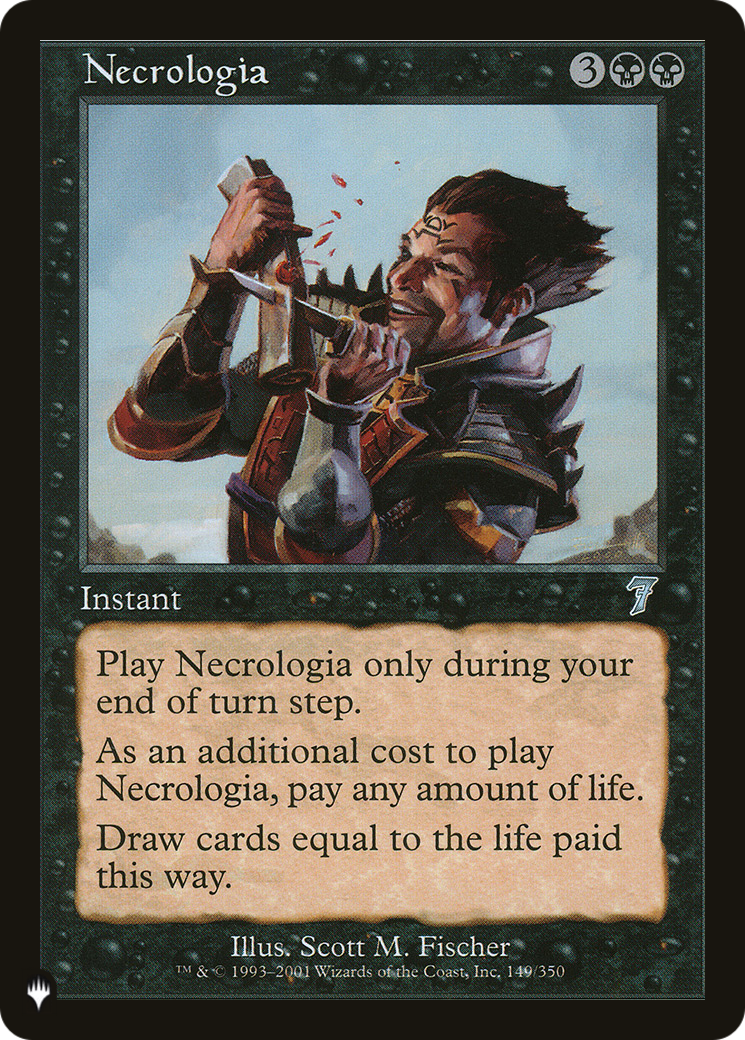 Necrologia [The List Reprints]