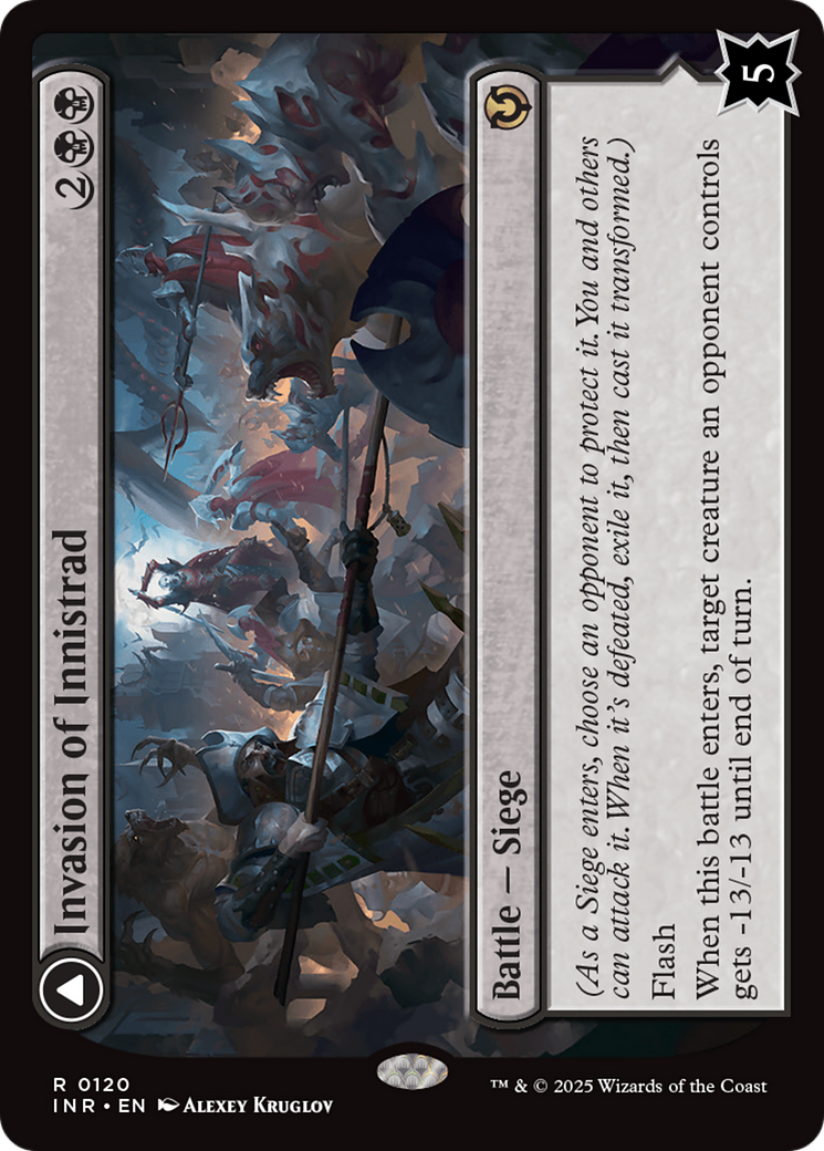 Invasion of Innistrad // Deluge of the Dead (INR-120) - Innistrad Remastered Foil