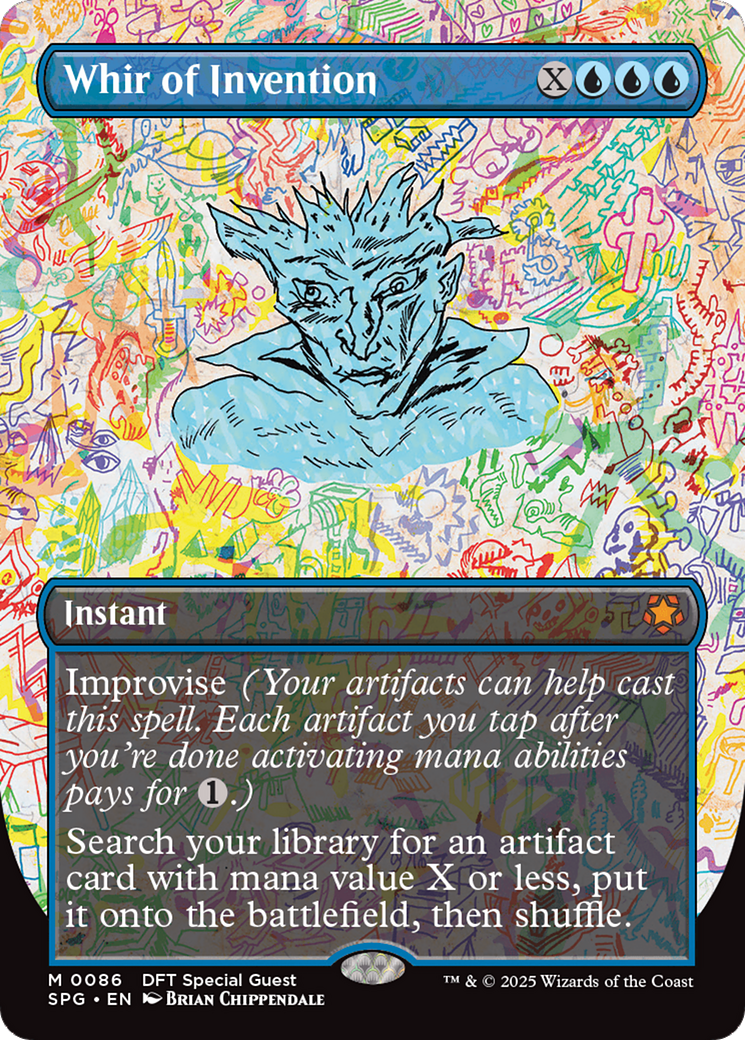 Whir of Invention (Borderless) (-086) - Special Guests Foil
