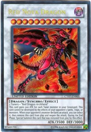Red Nova Dragon [CT07-EN005] Secret Rare