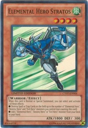 Elemental Hero Stratos [CT07-EN006] Super Rare