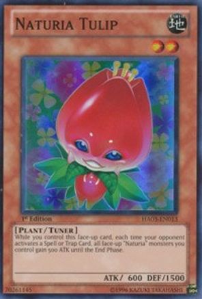 Naturia Tulip [HA03-EN013] Super Rare