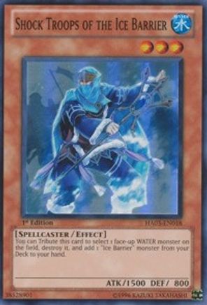 Shock Troops of the Ice Barrier [HA03-EN018] Super Rare