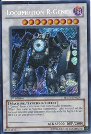 Locomotion R-Genex [HA03-EN029] Secret Rare
