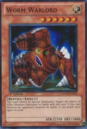 Worm Warlord [HA03-EN053] Super Rare