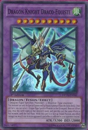 Dragon Knight Draco-Equiste [DP10-EN016] Super Rare