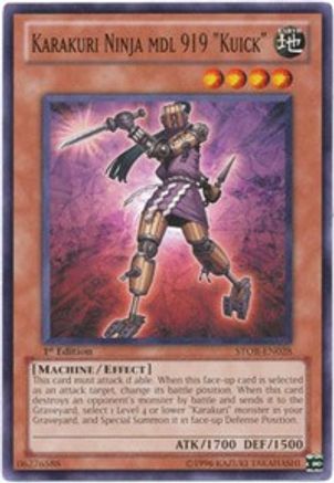 Karakuri Ninja mdl 919 "Kuick" [STOR-EN028] Common