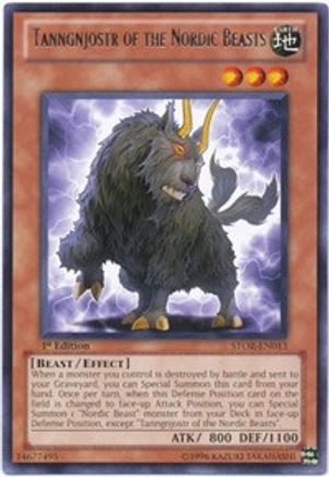 Tanngnjostr of the Nordic Beasts [STOR-EN013] Rare