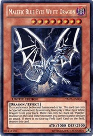Malefic Blue-Eyes White Dragon [YMP1-EN002] Secret Rare