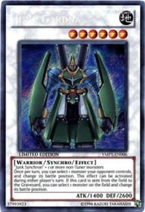 Junk Gardna [YMP1-EN006] Secret Rare