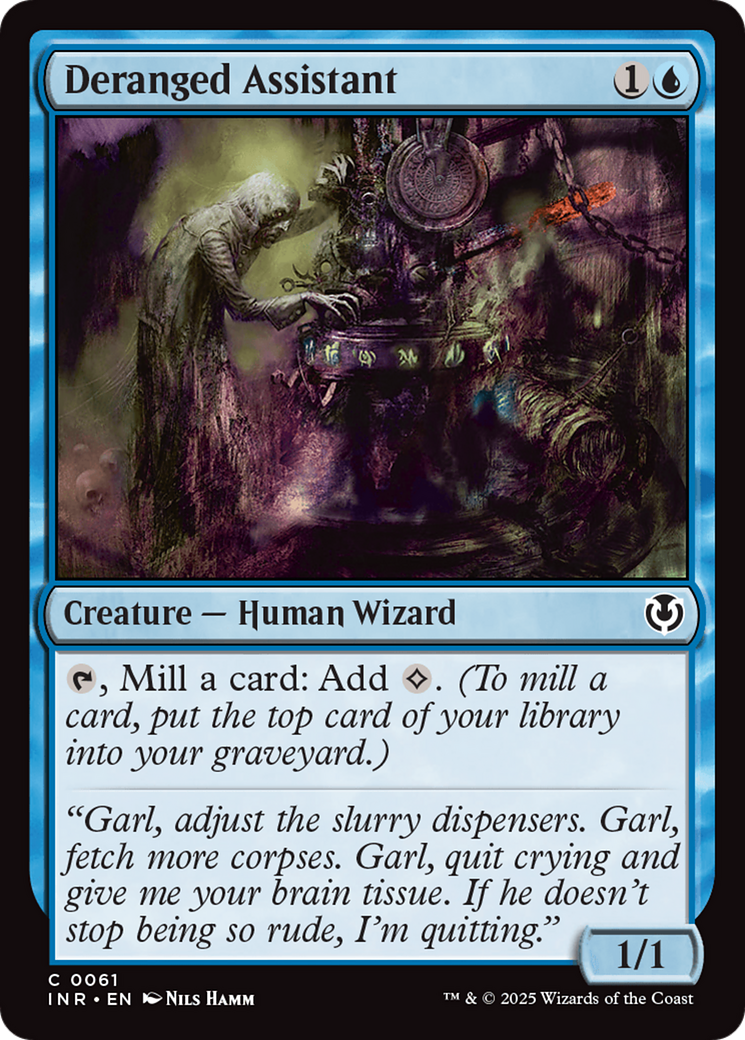 Deranged Assistant (-061) - Innistrad Remastered Foil