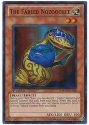 The Fabled Nozoochee [HA04-EN010] Super Rare