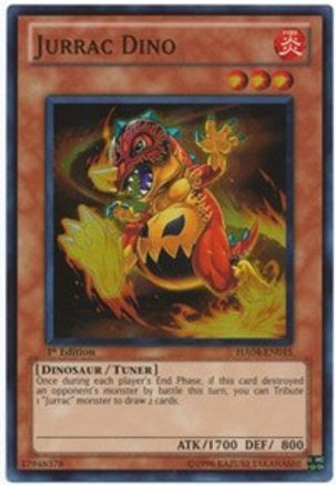 Jurrac Dino [HA04-EN015] Super Rare