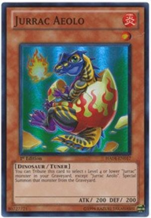 Jurrac Aeolo [HA04-EN017] Super Rare