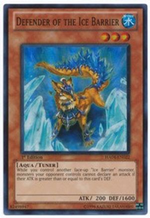Defender of the Ice Barrier [HA04-EN022] Super Rare