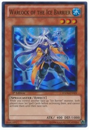 Warlock of the Ice Barrier [HA04-EN023] Super Rare