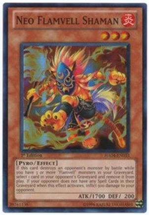 Neo Flamvell Shaman [HA04-EN033] Super Rare
