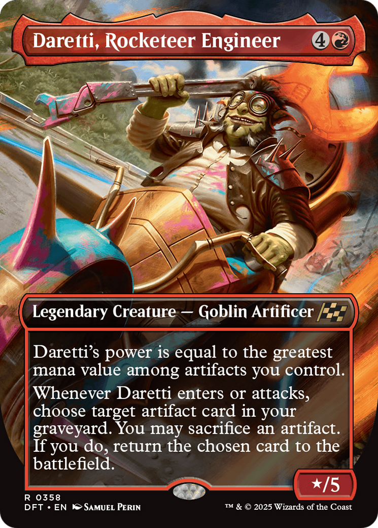 Daretti, Rocketeer Engineer (Borderless) (-358) - Aetherdrift
