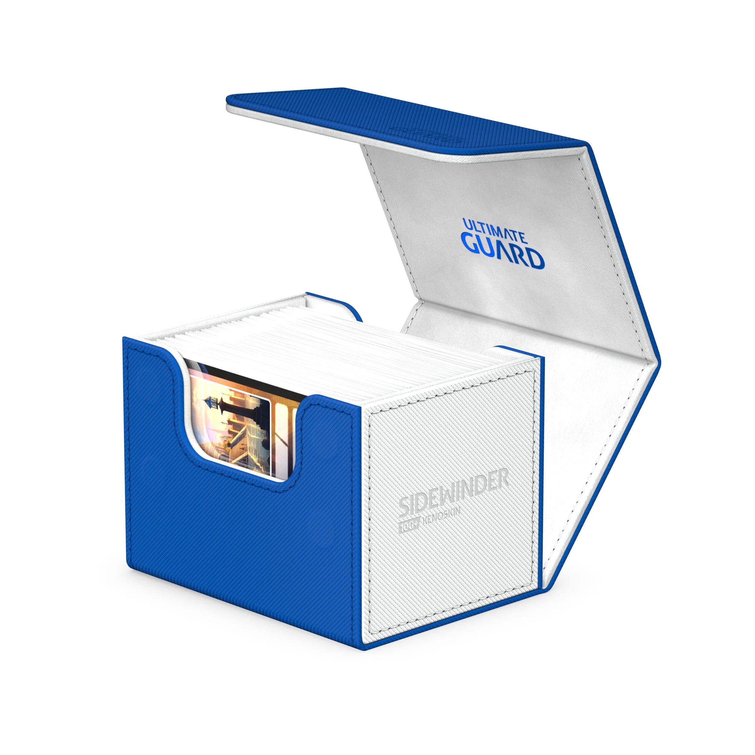 Ultimate Guard - Sidewinder Xenoskin 100+ Synergy Blue/White