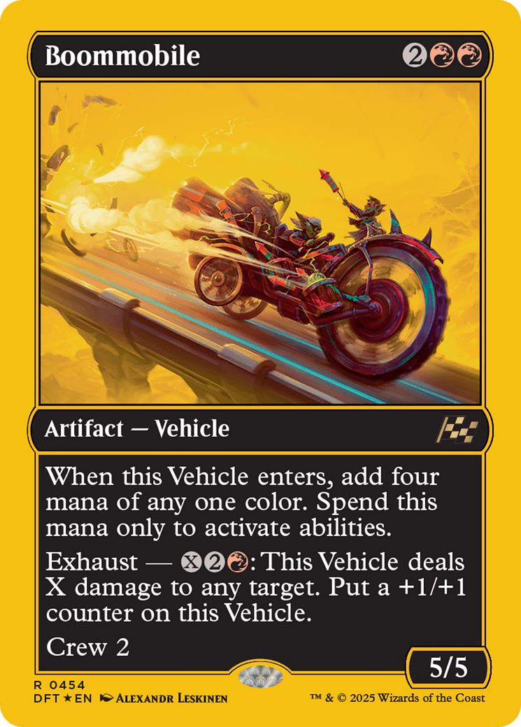 Boommobile (First-Place Foil) (-454) - Aetherdrift