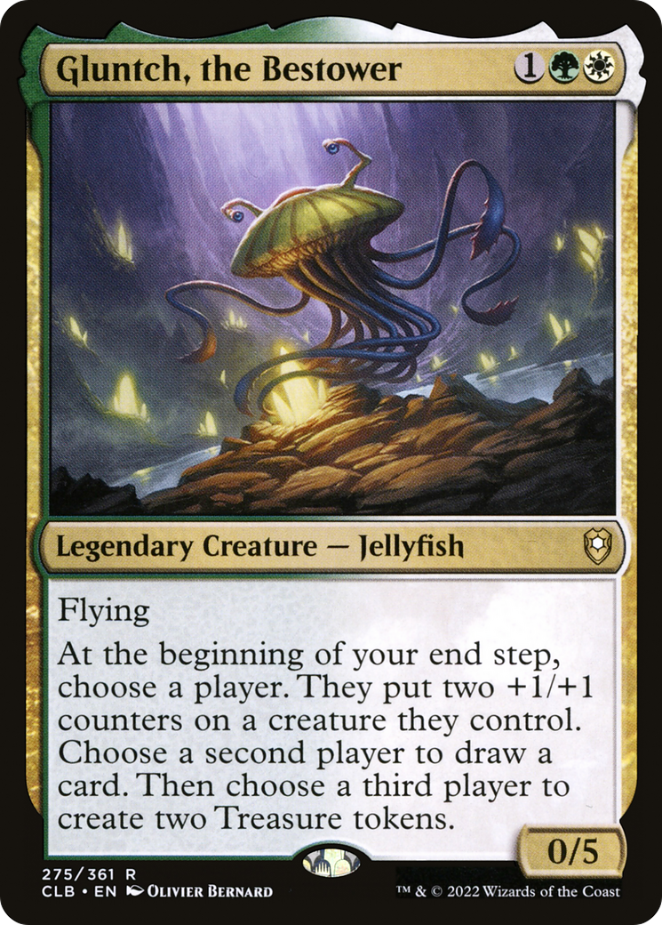 Gluntch, the Bestower [Commander Legends: Battle for Baldur's Gate]