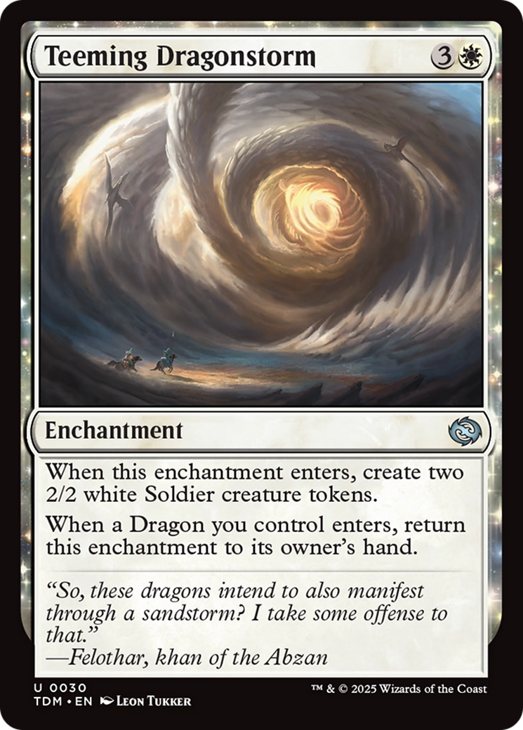Teeming Dragonstorm (TDM-030) - Tarkir: Dragonstorm
