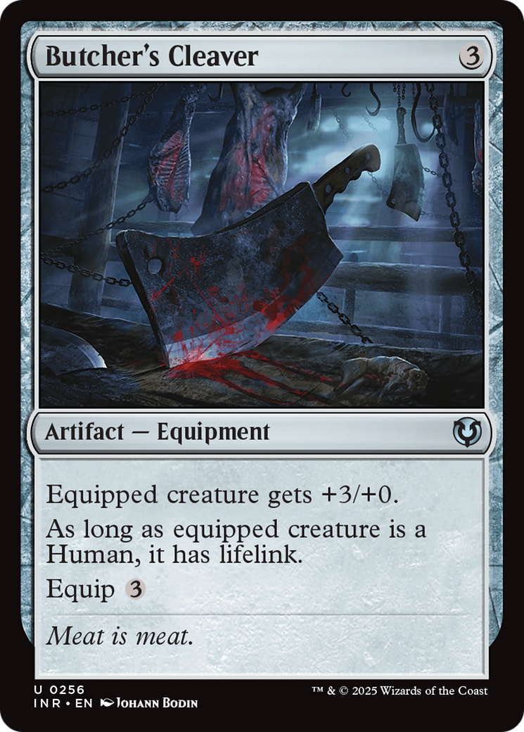Butcher's Cleaver (-256) - Innistrad Remastered