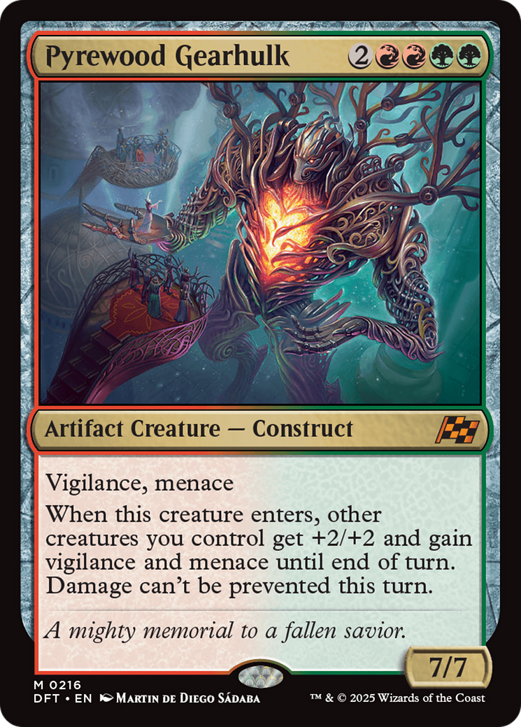 Pyrewood Gearhulk (-216) - Aetherdrift