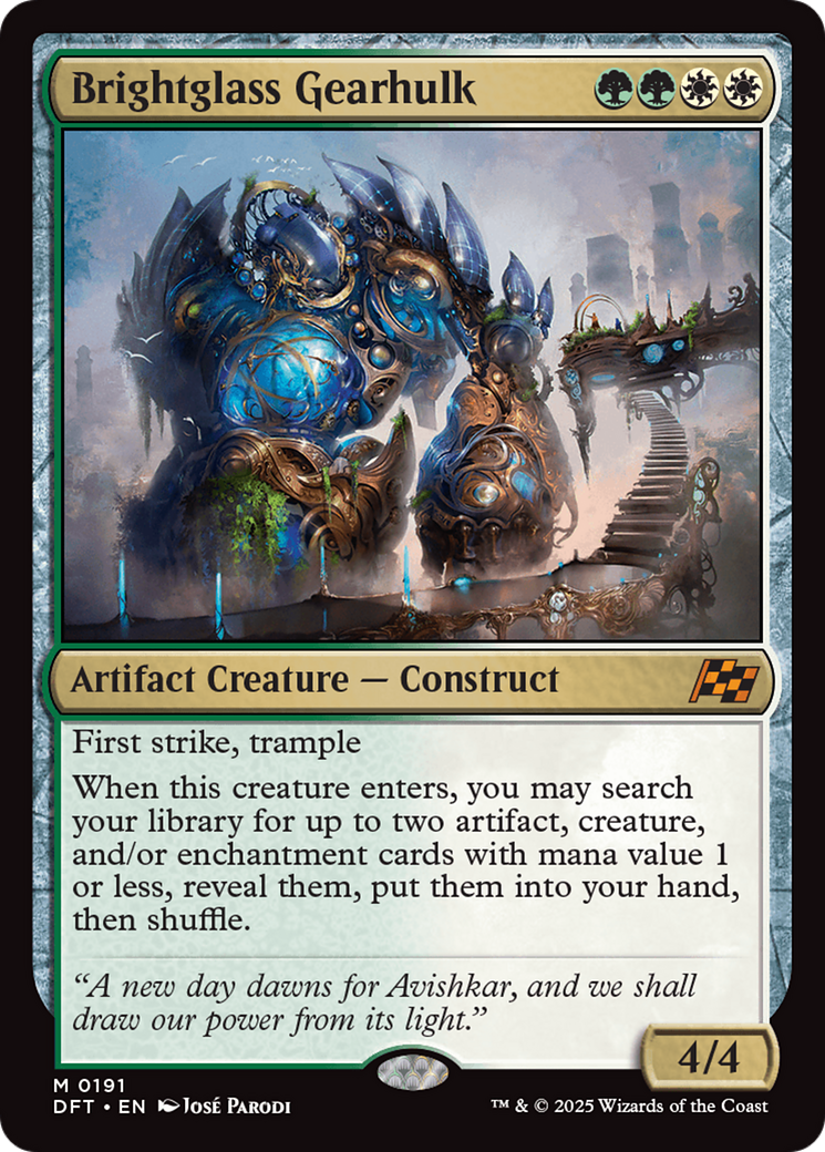 Brightglass Gearhulk (-191) - Aetherdrift