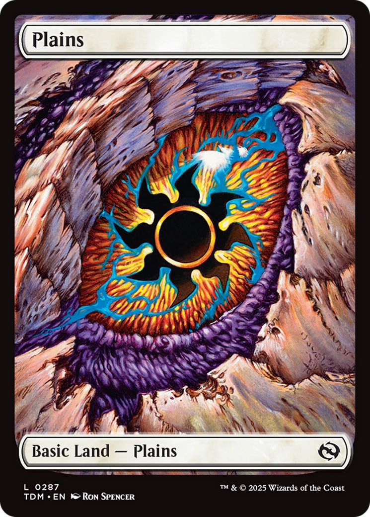 Plains (TDM-287) - Tarkir: Dragonstorm Foil