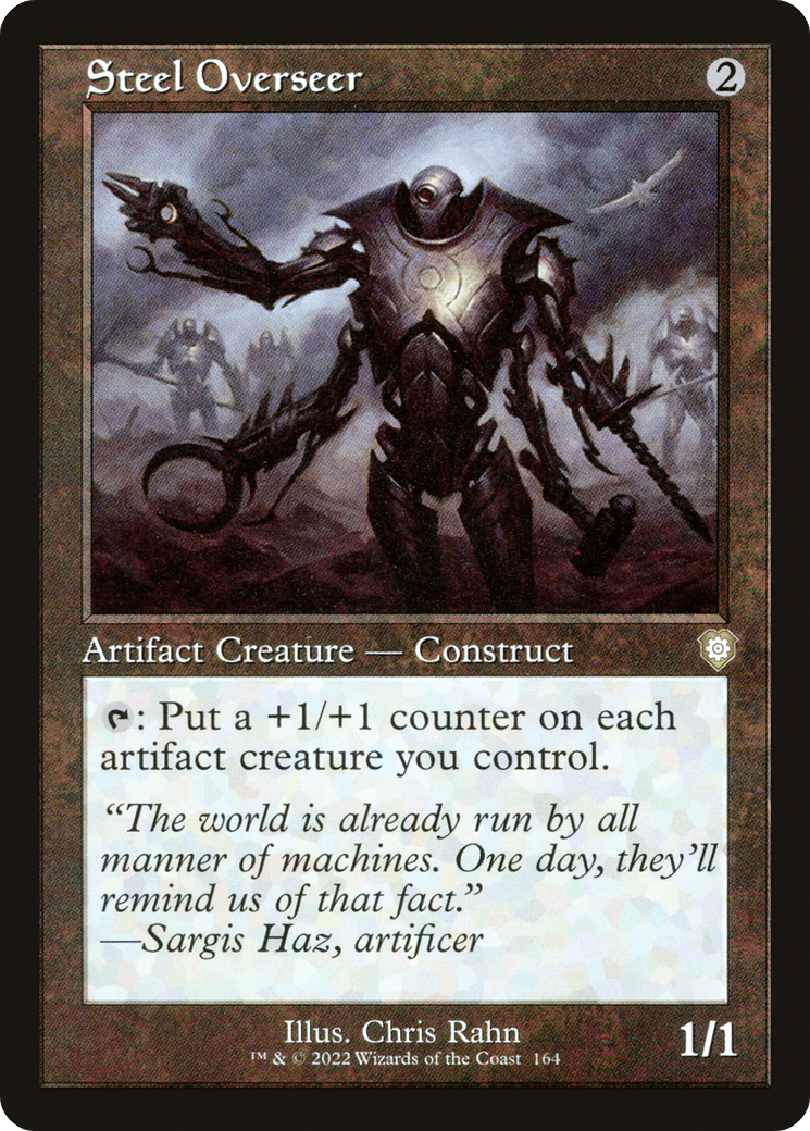 Steel Overseer (Retro) [The Brothers' War Commander]