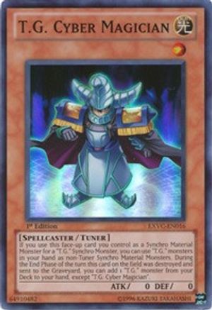 T.G. Cyber Magician [EXVC-EN016] Super Rare