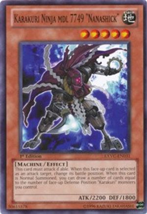 Karakuri Ninja mdl 7749 "Nanashick" [EXVC-EN031] Common