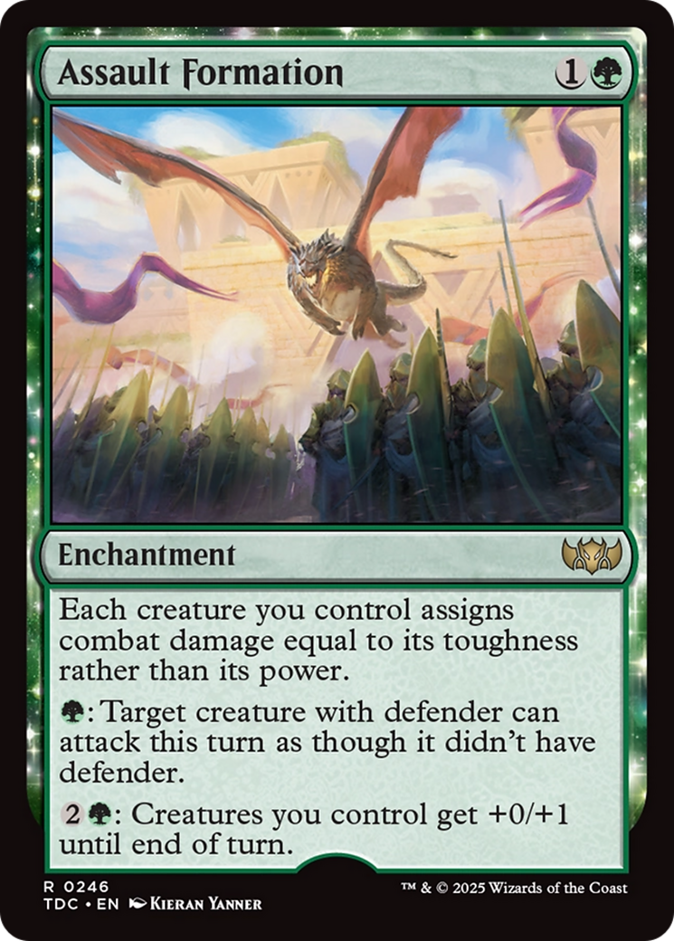 Assault Formation (TDC-246) - Commander: Tarkir: Dragonstorm