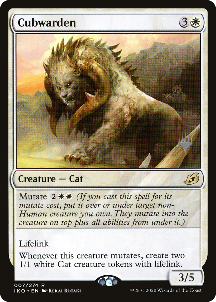 Cubwarden (Promo Pack) [Ikoria: Lair of Behemoths Promos]