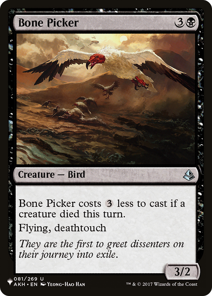 Bone Picker (-081) - The List Reprints