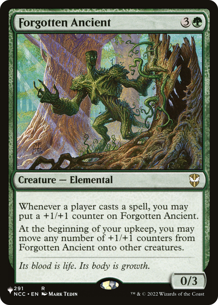Forgotten Ancient (NCC) (-291) - The List Reprints