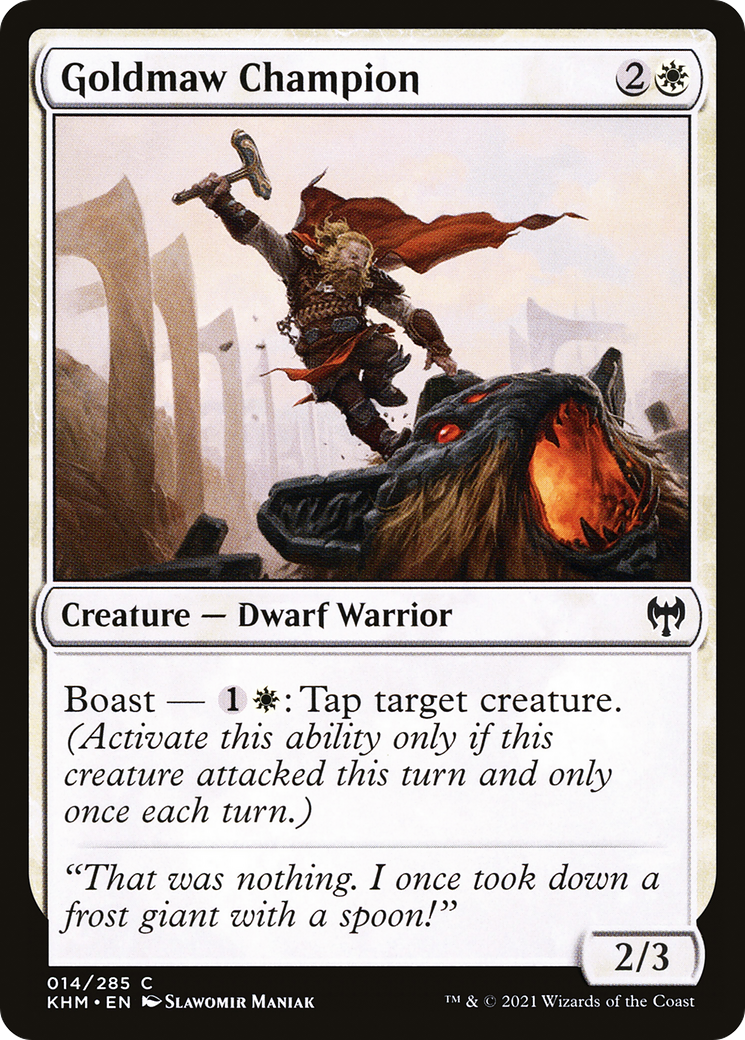Goldmaw Champion [Kaldheim]