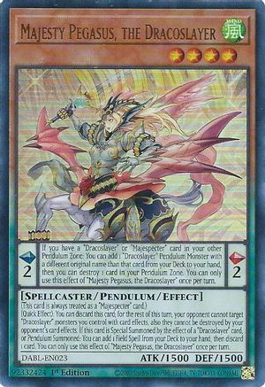 Majesty Pegasus, the Dracoslayer [DABL-EN023] Ultra Rare