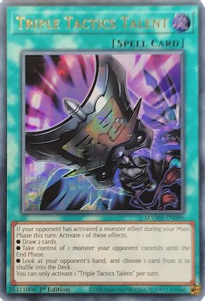 Triple Tactics Talent [MAMA-EN090] Ultra Pharaoh's Rare