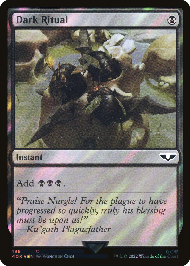 Dark Ritual (Surge Foil) [Universes Beyond: Warhammer 40,000]