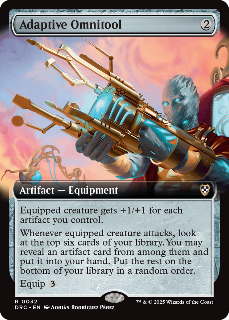 Adaptive Omnitool (Extended Art) (-032) - Commander: Aetherdrift