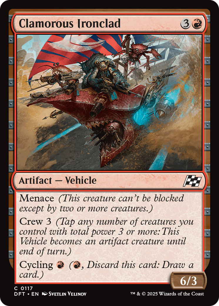 Clamorous Ironclad (-117) - Aetherdrift