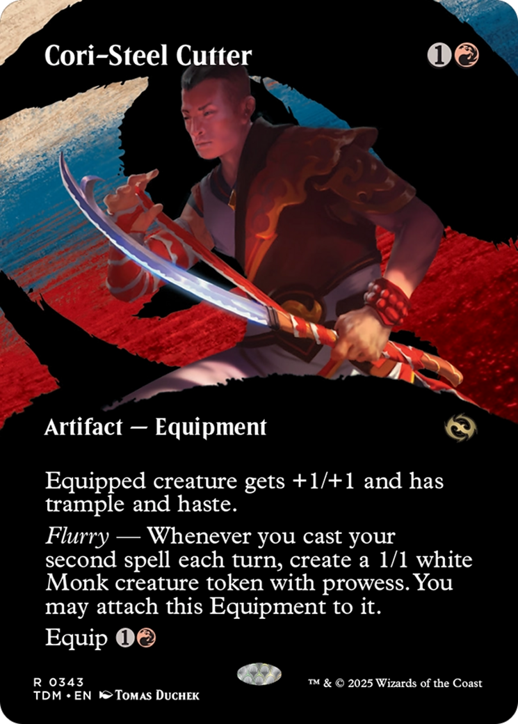 Cori-Steel Cutter (Borderless) (TDM-343) - Tarkir: Dragonstorm
