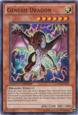 Genesis Dragon [GLD4-EN028] Common