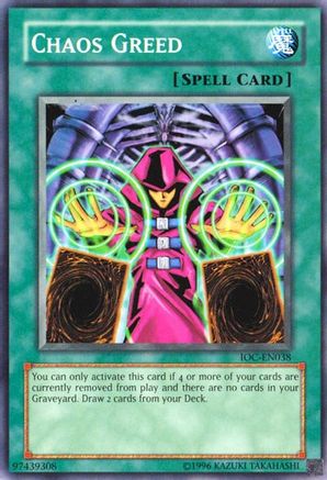 Chaos Greed [IOC-EN038] Common