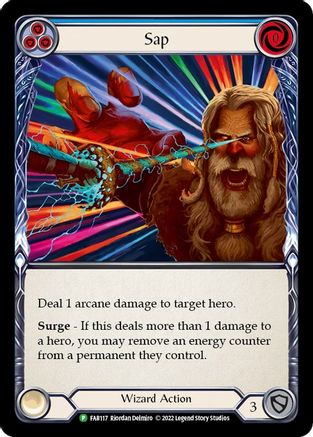 Sap (Blue) [FAB117] (Promo)  Rainbow Foil