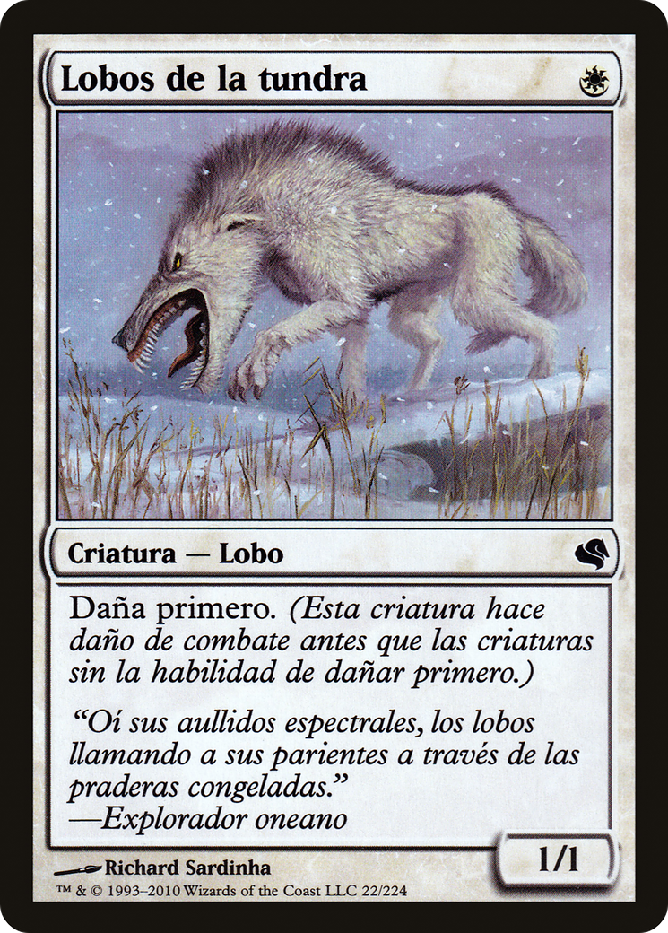 Tundra Wolves (PS11-022) - Salvat 2011